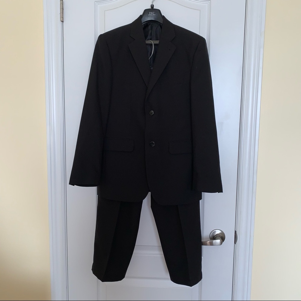 INC INTERNATIONAL COMPANY BLACK SUIT SET SIZE 16